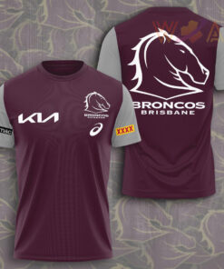 Brisbane Broncos T shirt WOAHTEE221123S4