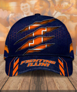 Illinois Fighting Illini Mens Basketball Hat NBA Cap WOAHTEE0324ZK