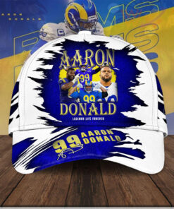 Aaron Donald X Los Angeles Rams Cap NFL Hats WOAHTEE0424ZQ