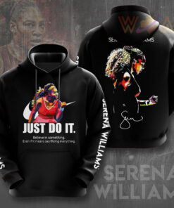 Serena Williams Just Do It Hoodie WOAHTEE0824Y