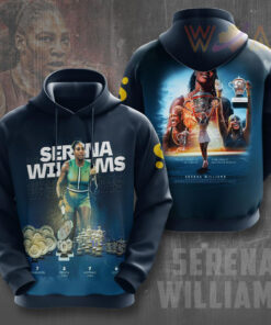 Serena Williams Navy Hoodie WOAHTEE0824W