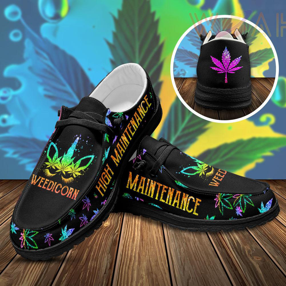 Best sellers Weed Dudes Shoes Loafer Shoes 02