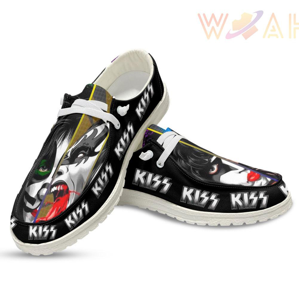 Kiss Band Dudes Shoes Loafer Shoes