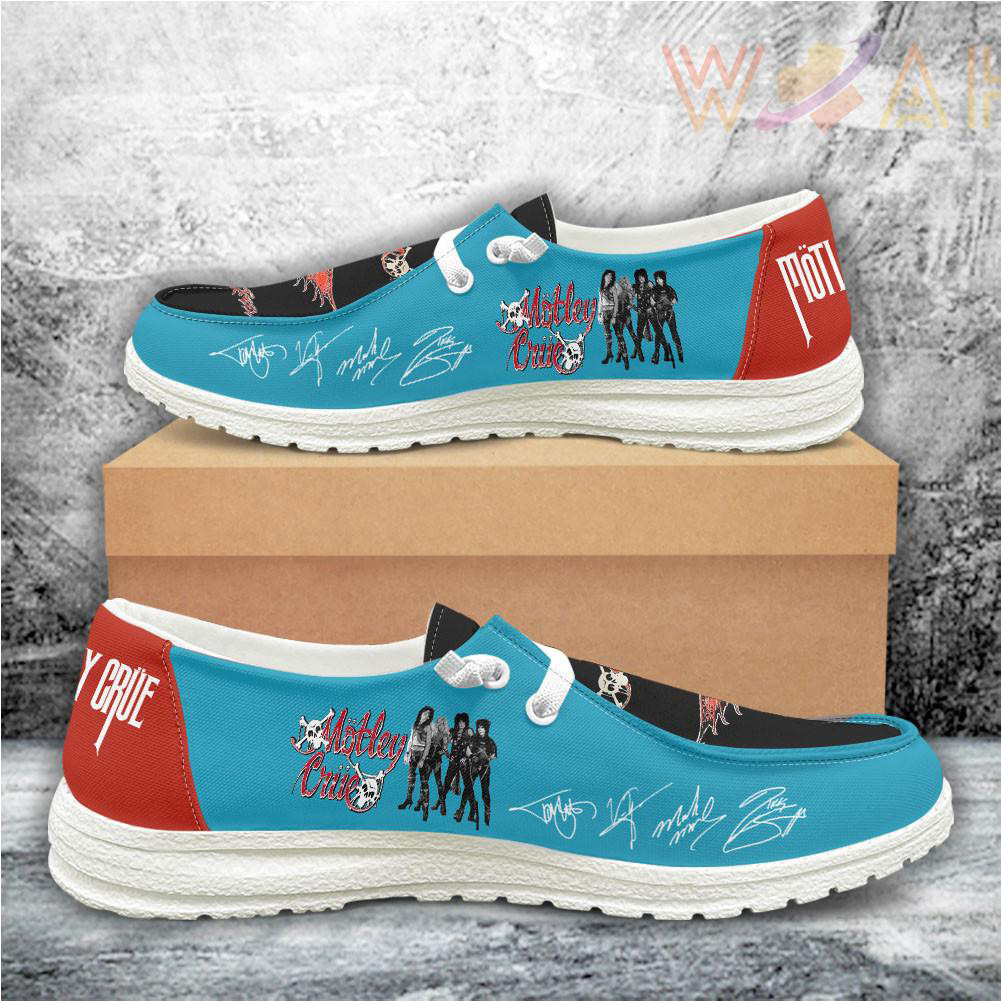 Motley Crue Dudes Shoes Loafer Shoes