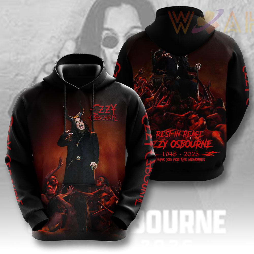 Ozzy Osbourne Hoodie 01