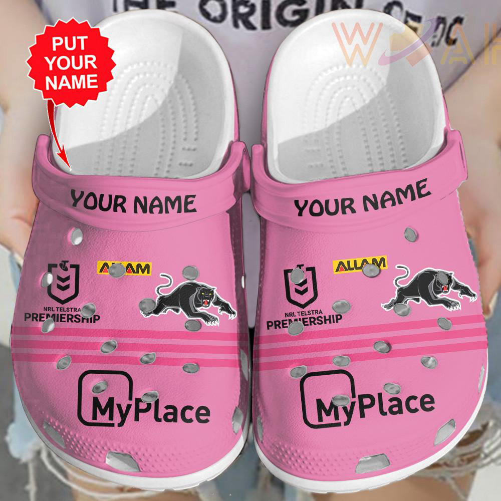 Personalized Penrith Panthers Crocs 03