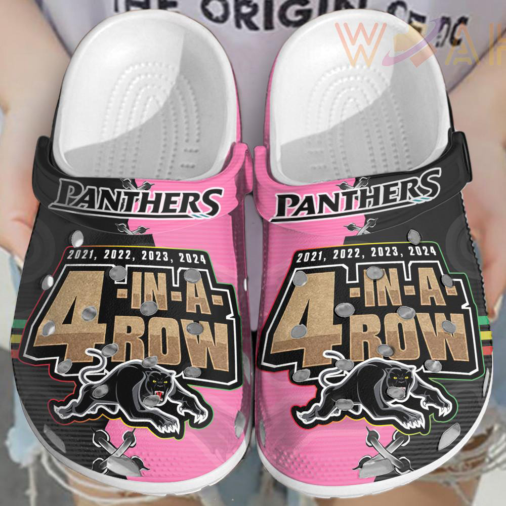 Personalized Penrith Panthers Crocs 04