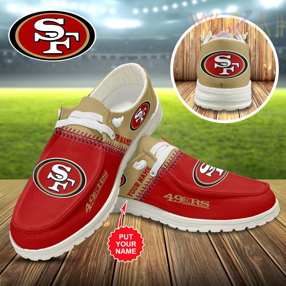 Personalized San Francisco 49ers Shoes Loafer Shoes