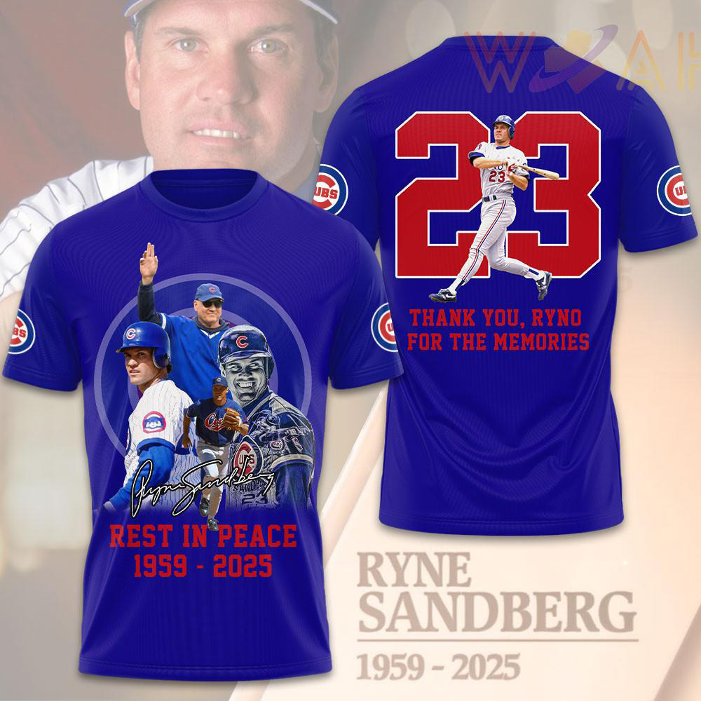 Ryne Sandberg T shirt 03