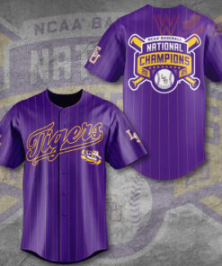Best Sellers LSU Tigers Baseball Jersey 06