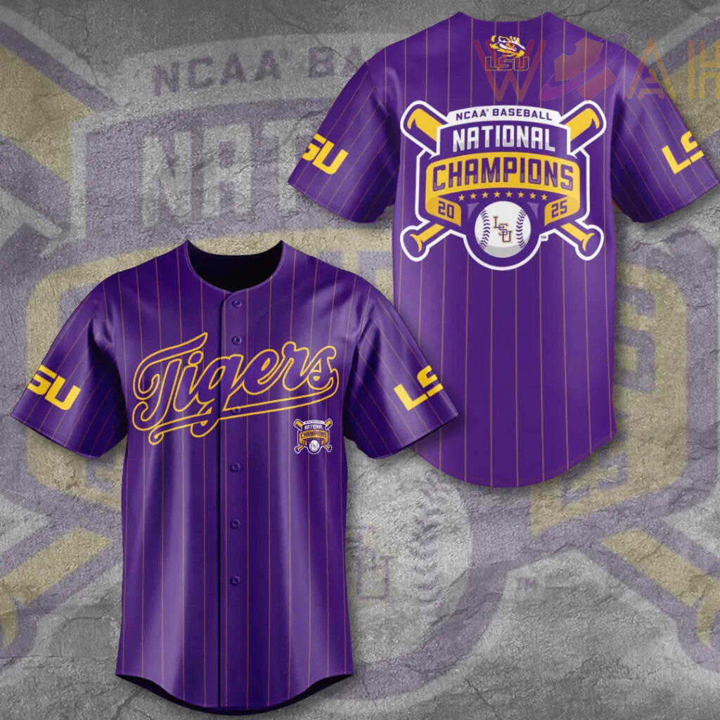 Best Sellers LSU Tigers Baseball Jersey 09