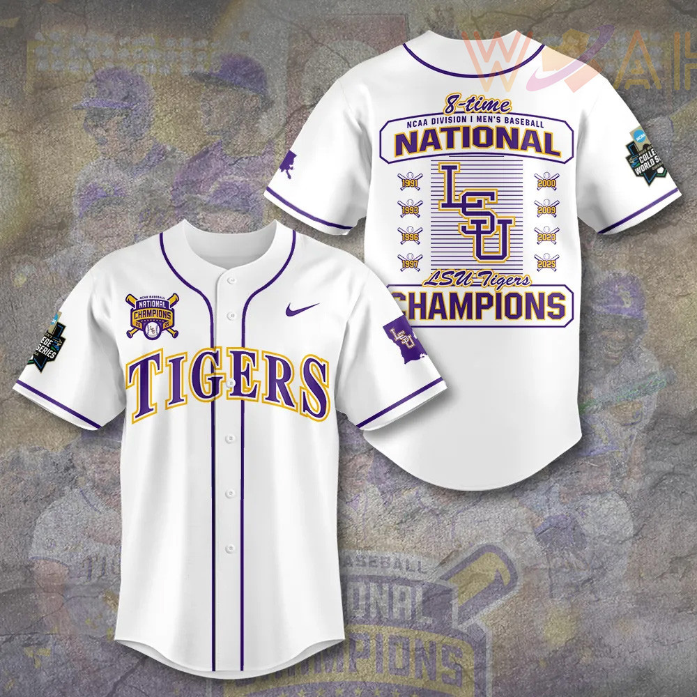 Best Sellers LSU Tigers Baseball Jersey 10