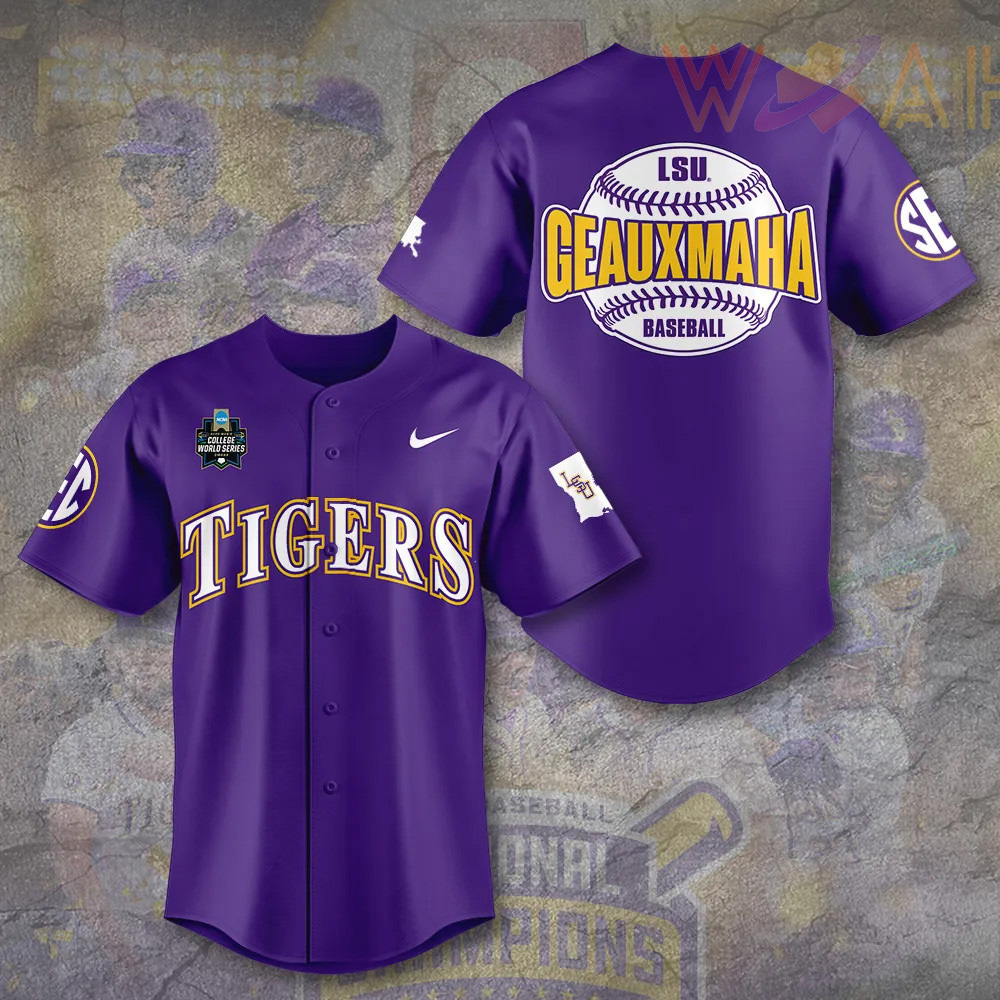 Best Sellers LSU Tigers Baseball Jersey 12