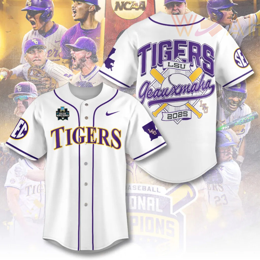 Best Sellers LSU Tigers Baseball Jersey 15