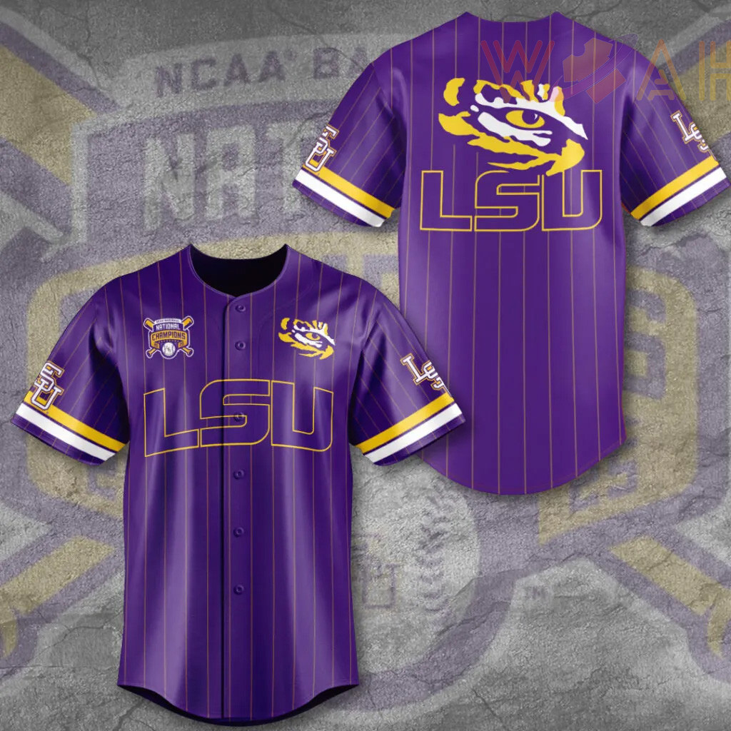 Best Sellers LSU Tigers Baseball Jersey 19