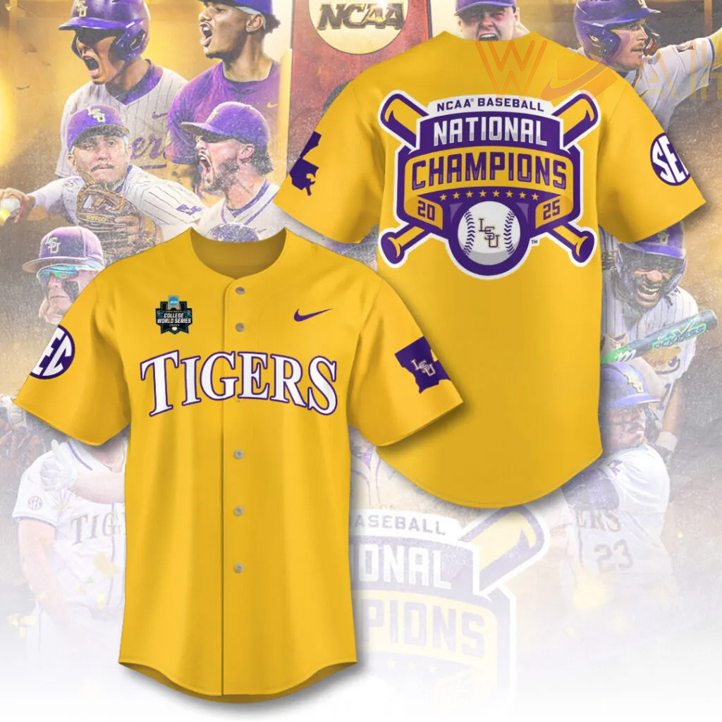Best Sellers LSU Tigers Baseball Jersey 21