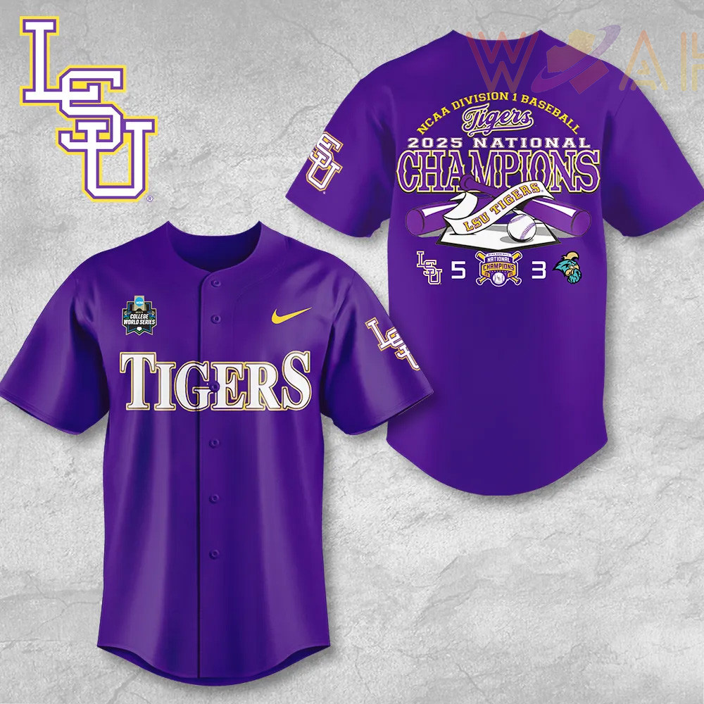 Best Sellers LSU Tigers Baseball Jersey 25