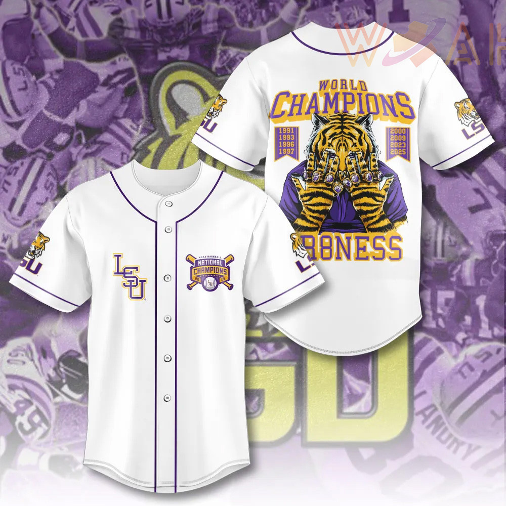 Best Sellers LSU Tigers Baseball Jersey 27