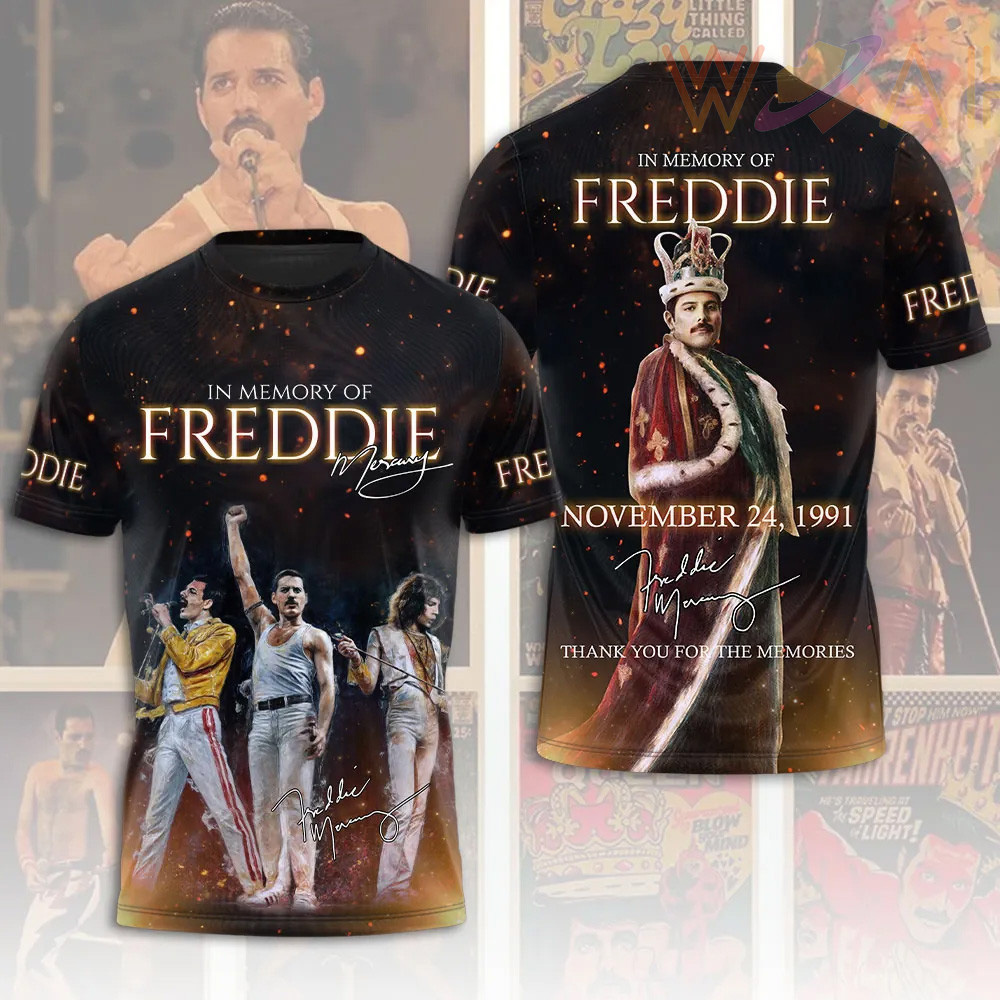 Best sellers Freddie Mercury T shirt 12