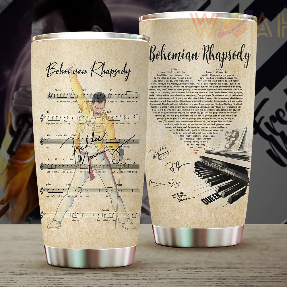 Best sellers Freddie Mercury Tumbler Cup 01
