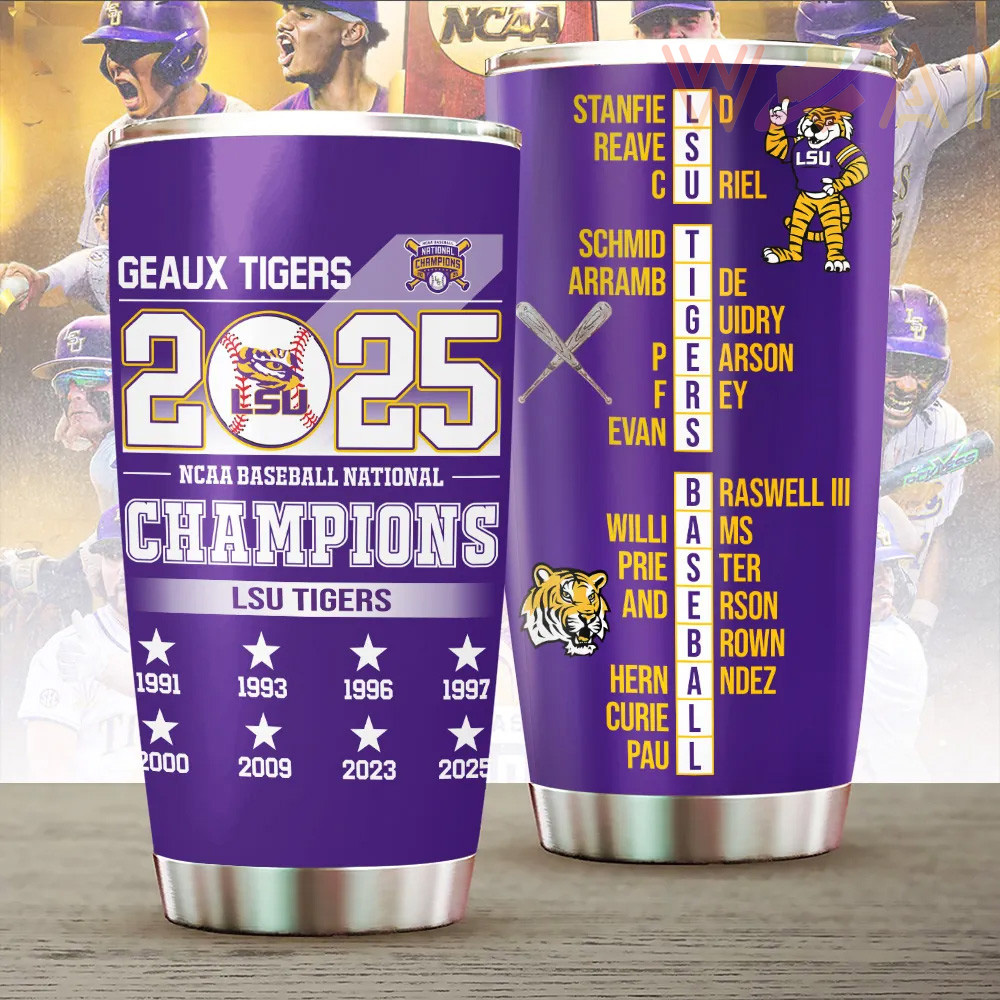 Best sellers LSU Tigers Tumbler Cup 11