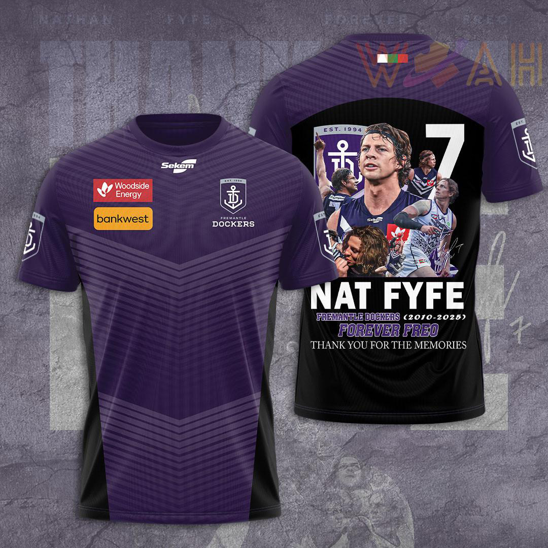 Best sellers Nat Fyfe T shirt 03