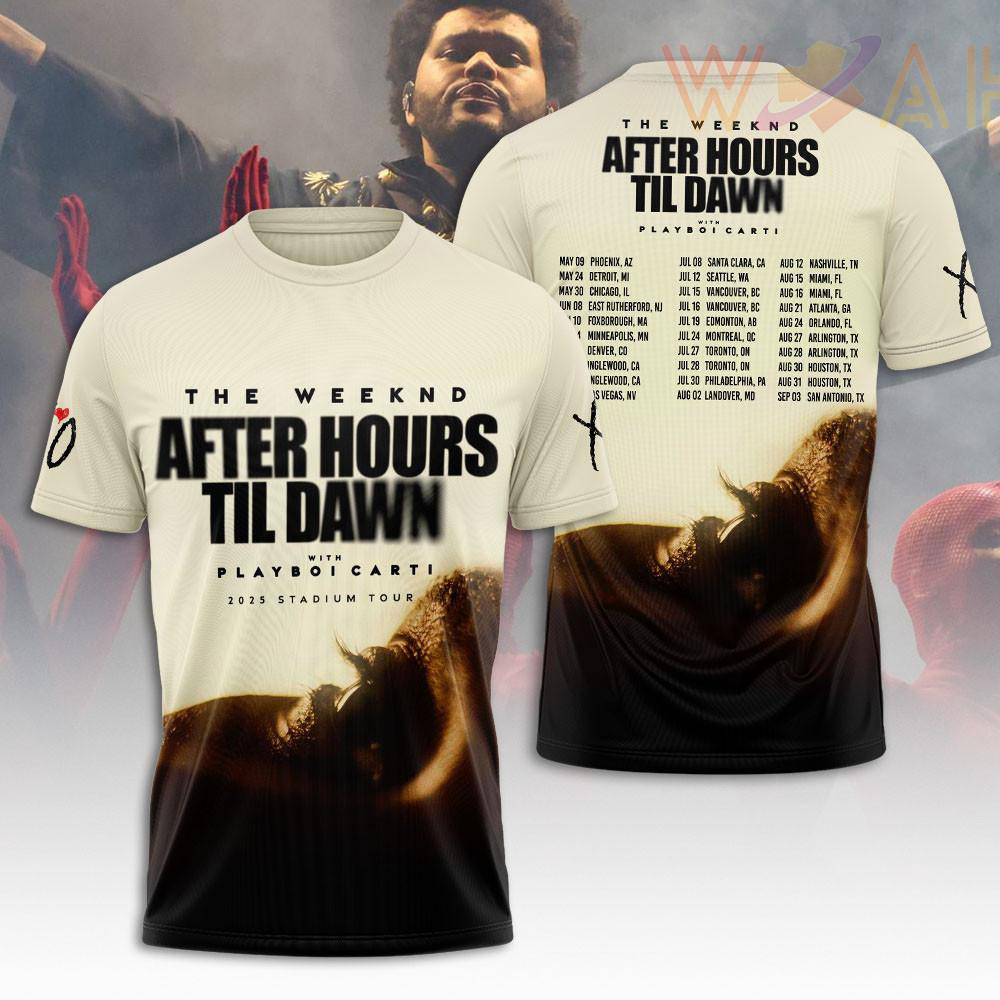 Best sellers The Weeknd T shirt 02