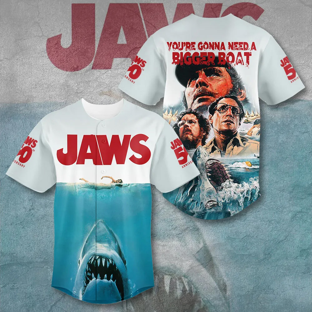 Jaws Baseball Jersey 03