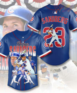 Ryne Sandberg Baseball Jersey 04