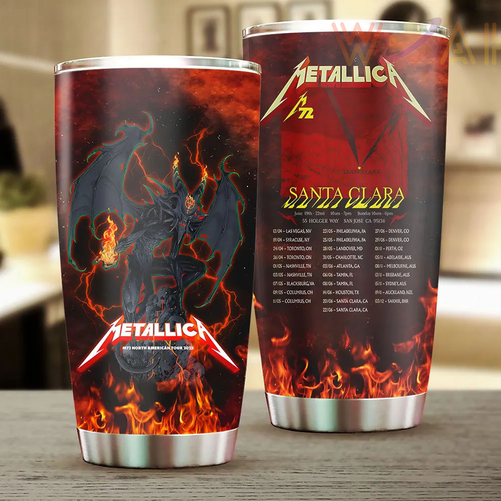 Best sellers Metallica Tumbler Cup 10