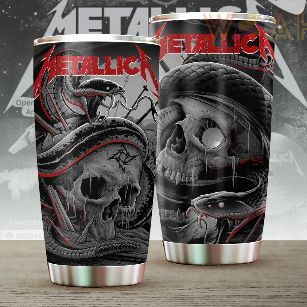 Best sellers Metallica Tumbler Cup 24