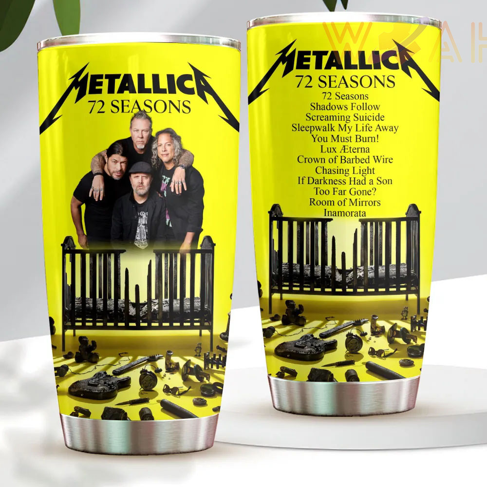 Best sellers Metallica Tumbler Cup 26