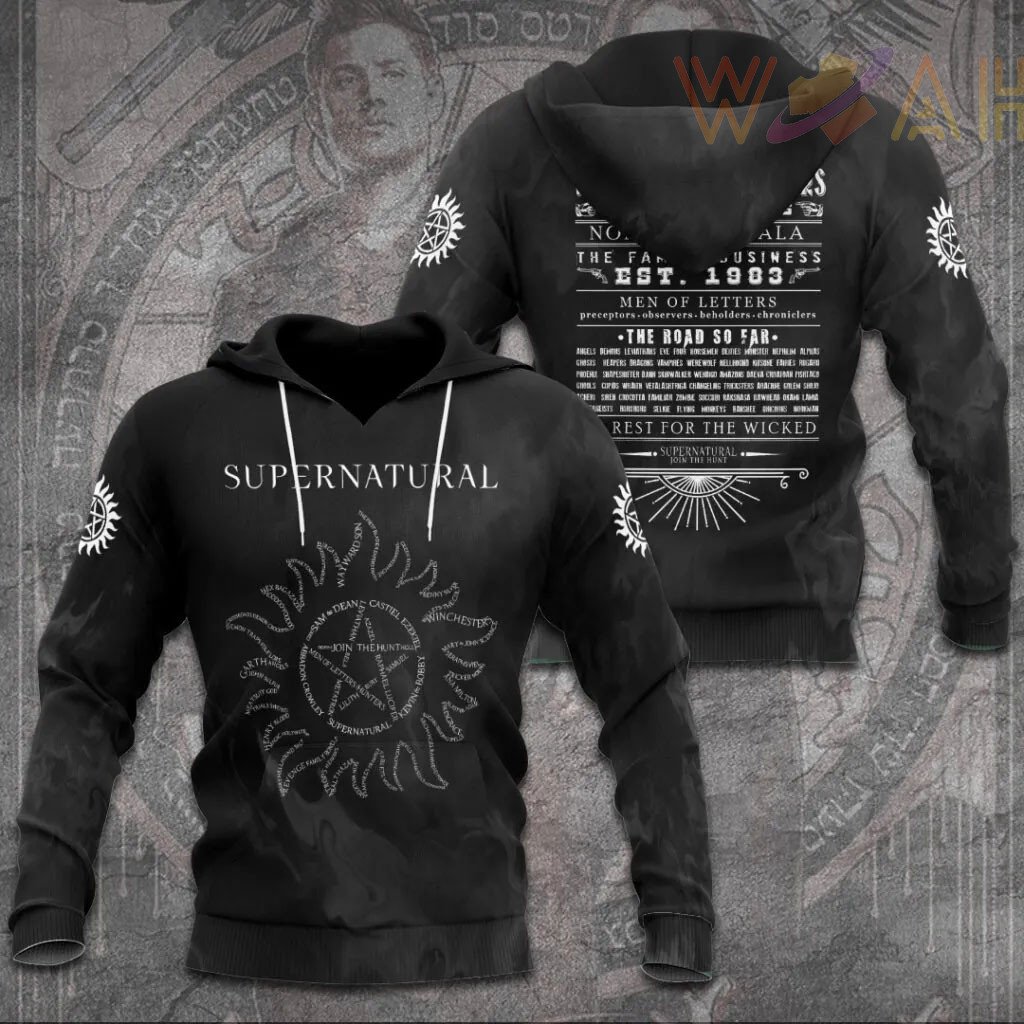 Best sellers Supernatural Hoodie 03