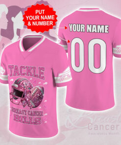 Buffalo Bills x Breast Cancer Awareness Football Jersey