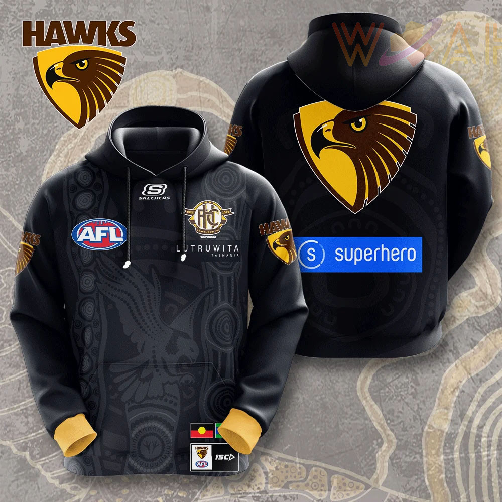 Hawthorn FC Hoodie 01