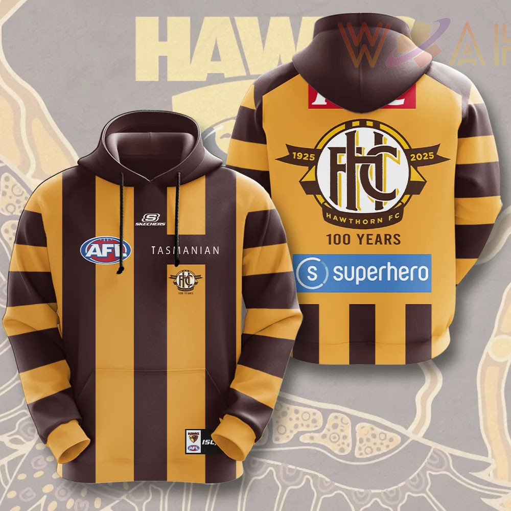 Hawthorn FC Hoodie 12