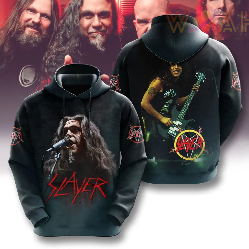 Slayer Band Hoodie 03