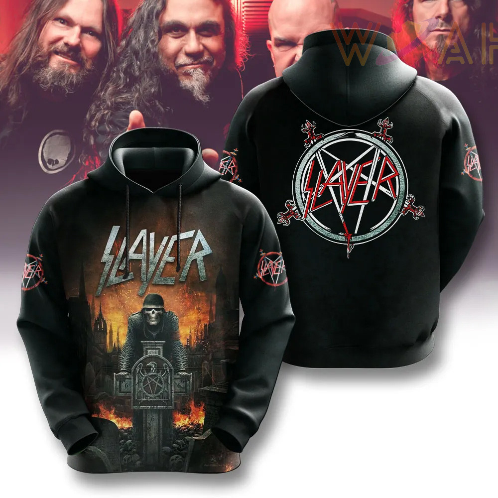 Slayer Band Hoodie 04