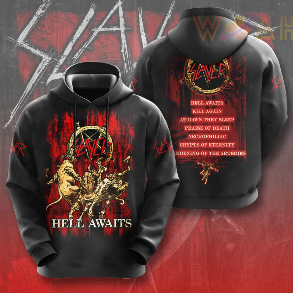 Slayer Band Hoodie 16