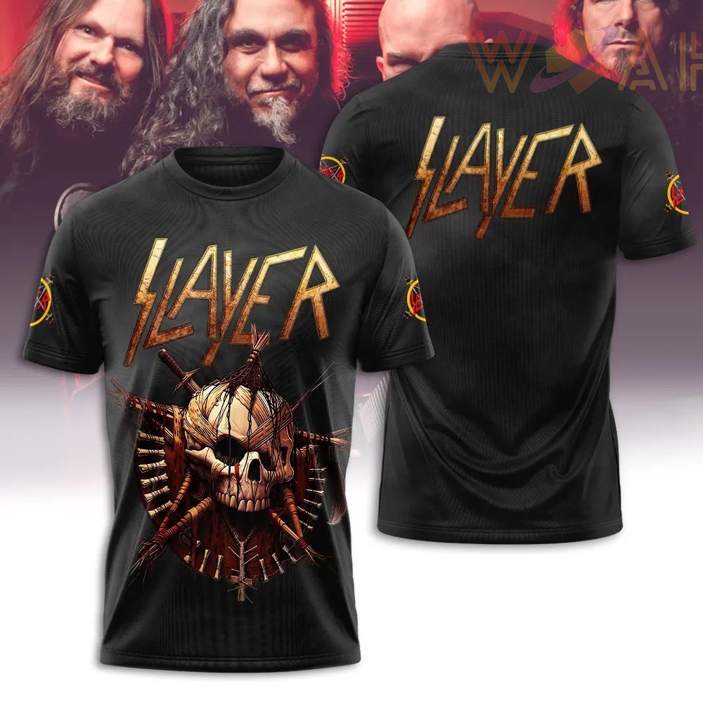Slayer Band T shirt 01