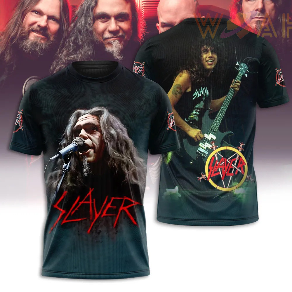 Slayer Band T shirt 04