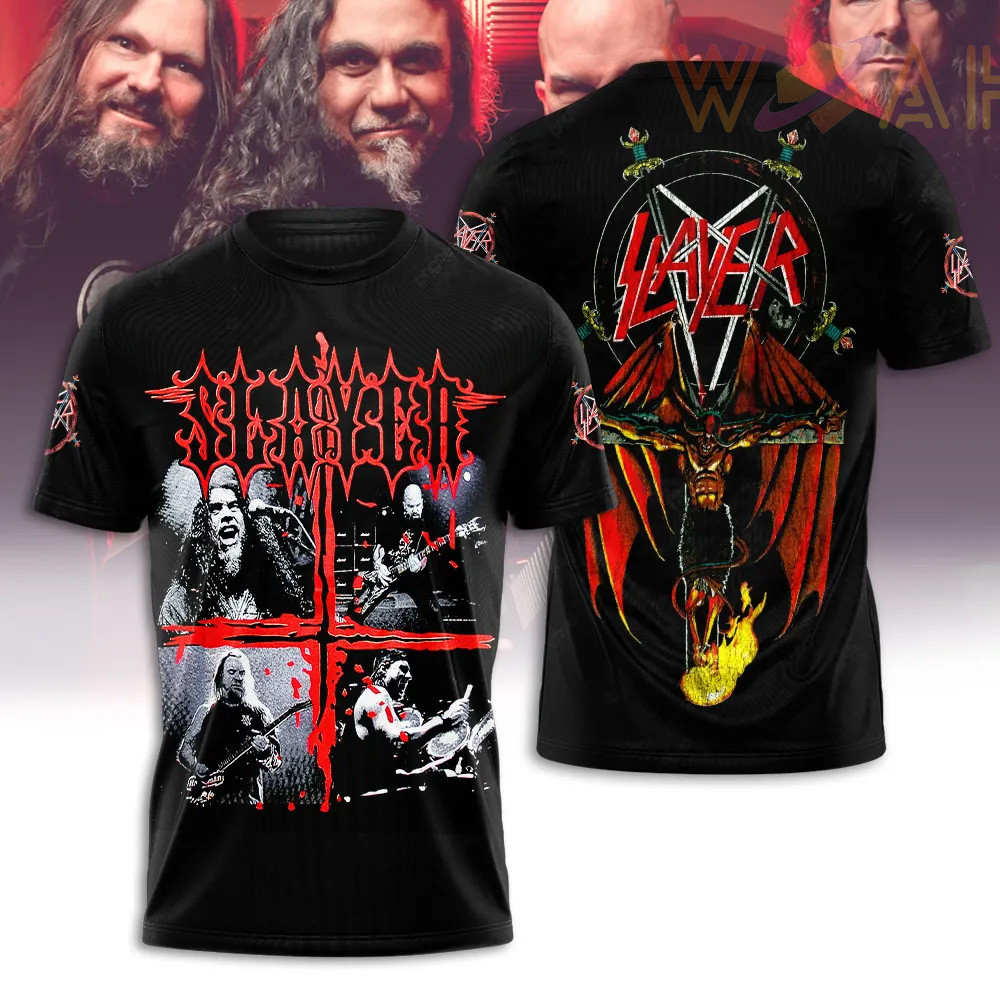 Slayer Band T shirt 07