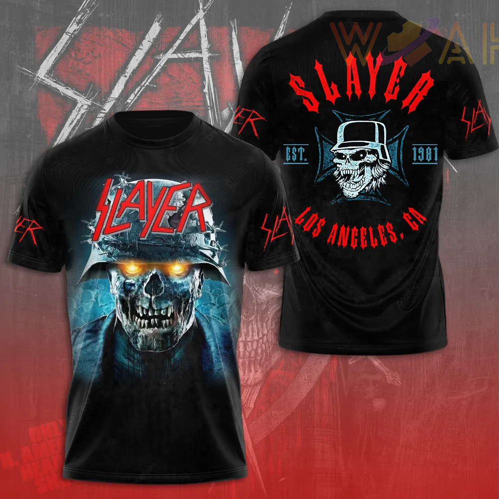 Slayer Band T shirt 22
