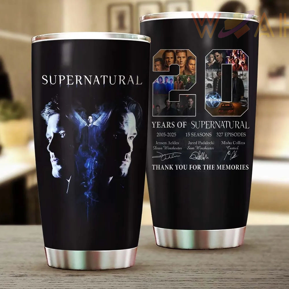 Supernatural Tumbler Cup 09
