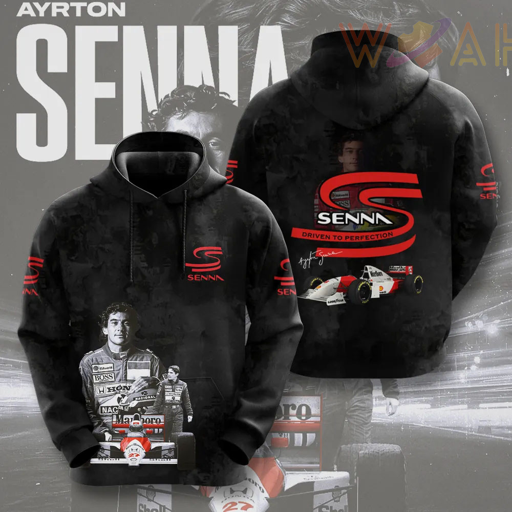 Ayrton Senna Hoodie 02