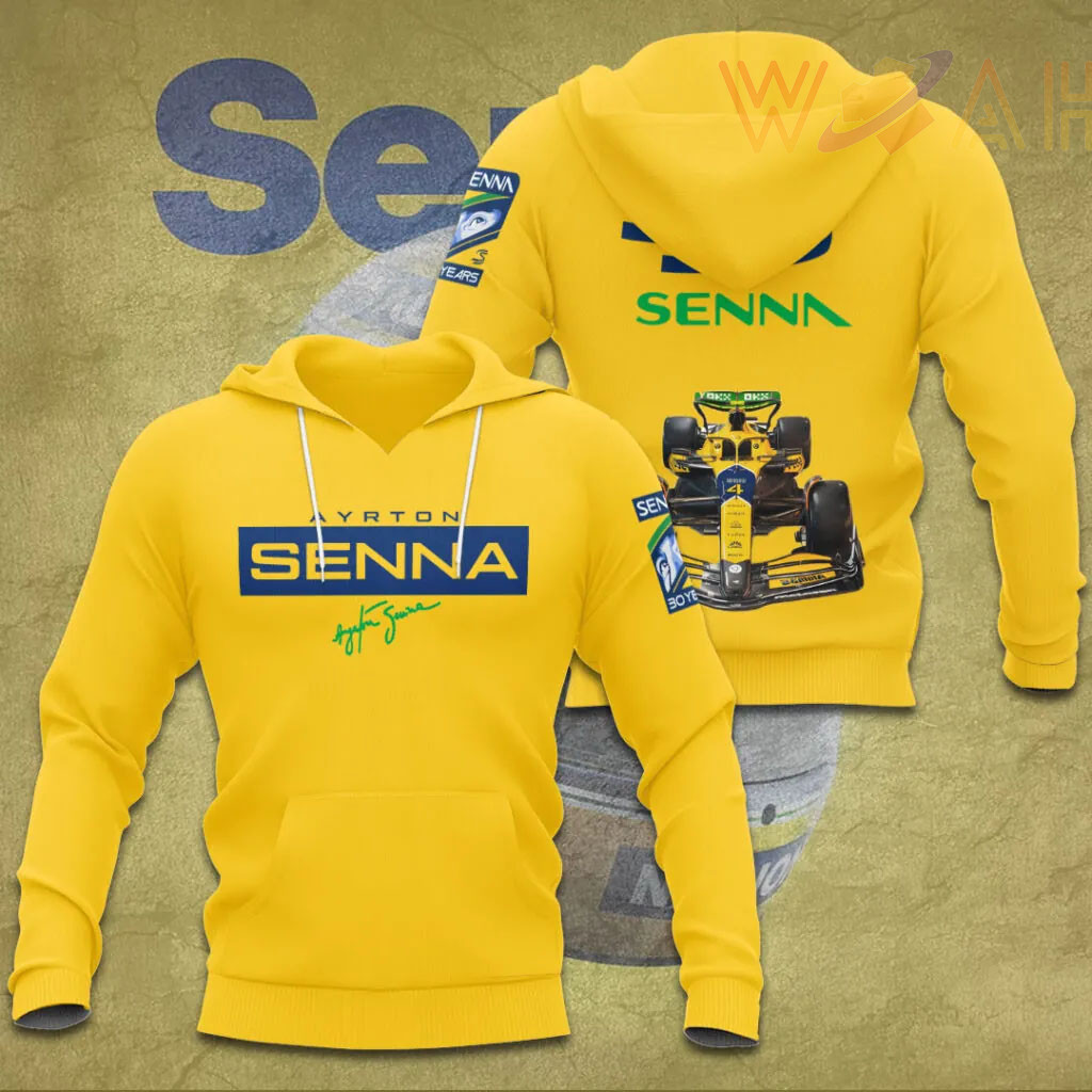 Ayrton Senna Hoodie 03