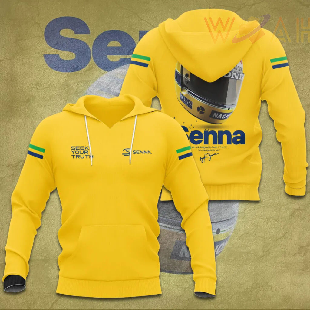 Ayrton Senna Hoodie 04