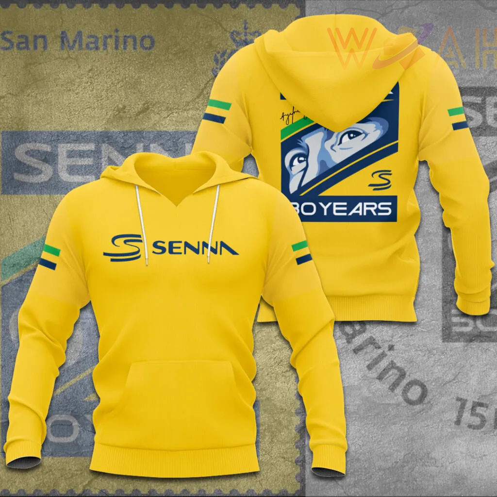 Ayrton Senna Hoodie 05