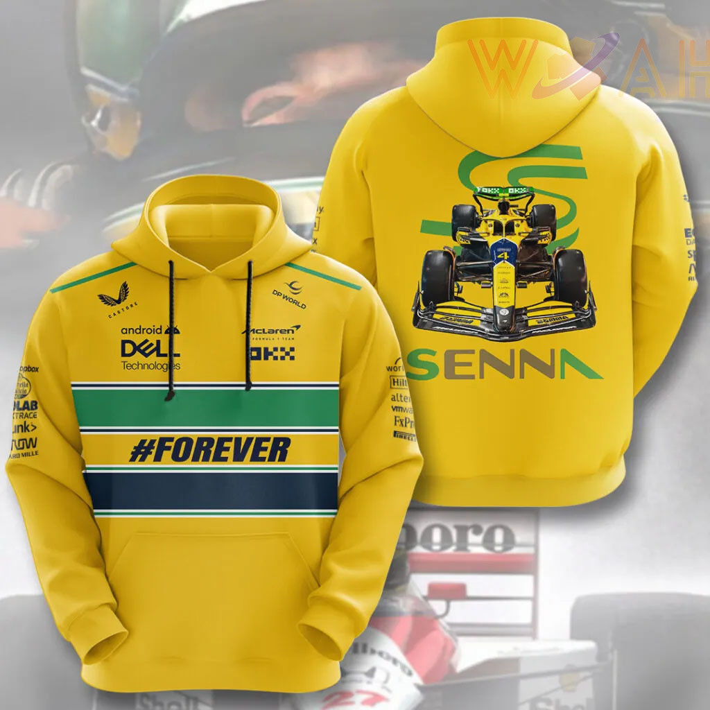 Ayrton Senna Hoodie 06