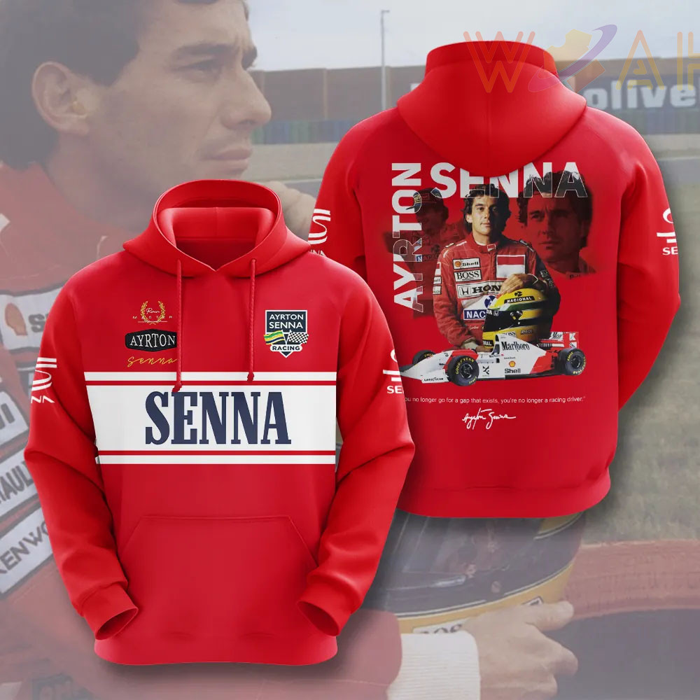 Ayrton Senna Hoodie 07